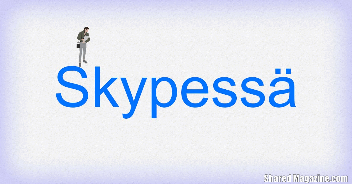 Skypessä