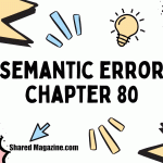 Semantic errors chapter 80